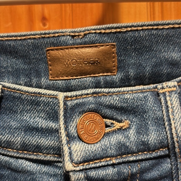 MOTHER insider crop step fray jeans - Picture 2 of 8